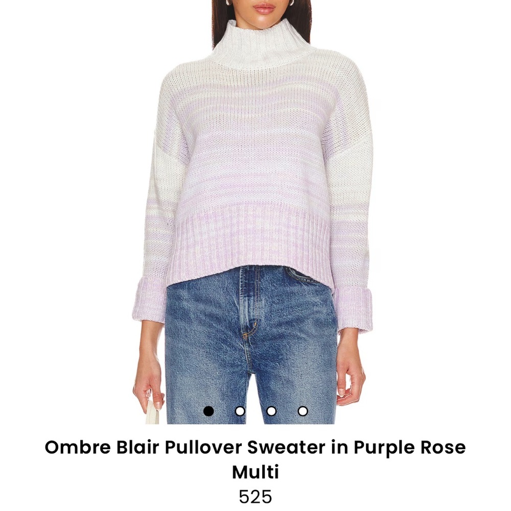 525 Mock Neck Sweater - Revolve New With Tags